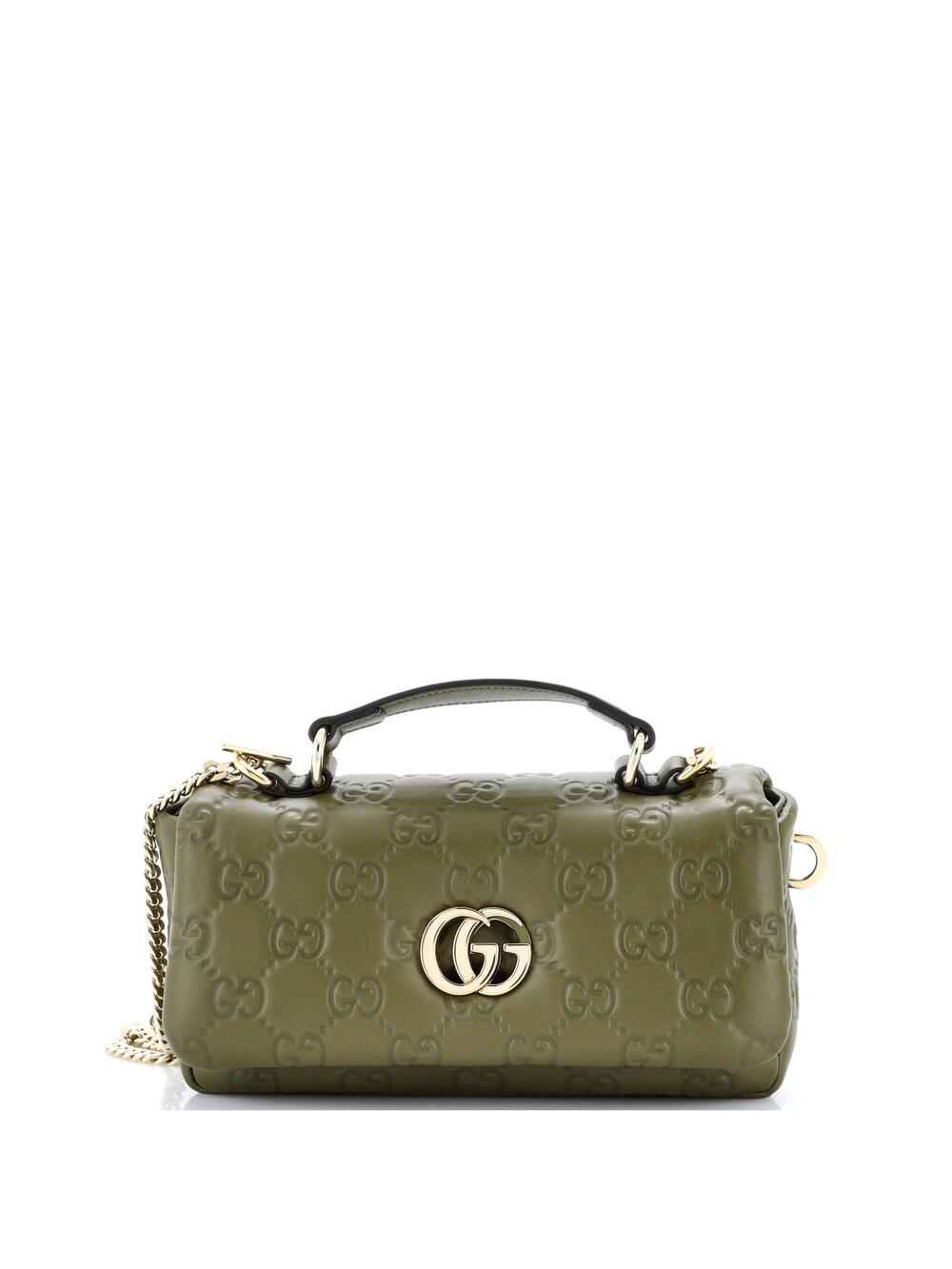 Gg Milano Top Handle Bag Guccissima #372941G22B